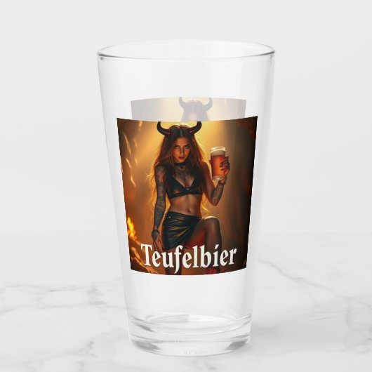 Dämonisches Lady Glas (Achterkant)