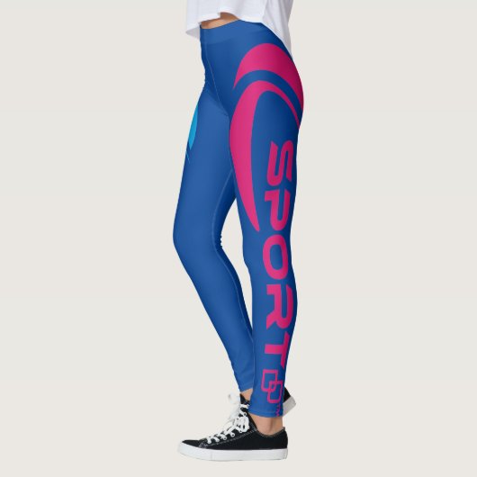 Damonti Sport Yoga Blue Leggings (Links)