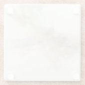 damp glazen onderzetter (Achterkant)