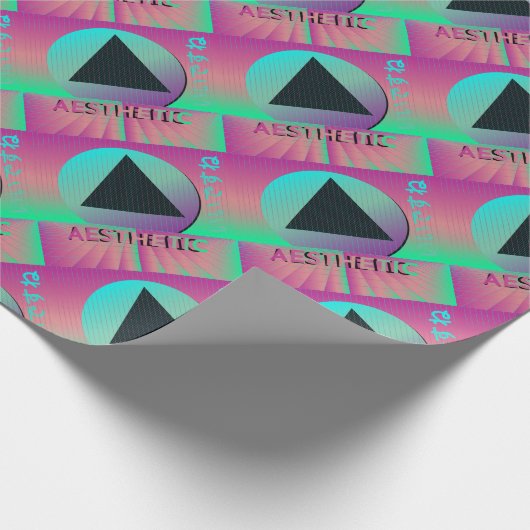 dampgolf esthetisch cadeaupapier (Hoek)