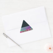 dampgolf esthetisch driehoek sticker (Envelop)