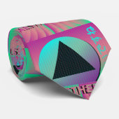 dampgolf esthetisch stropdas (Opgerold)