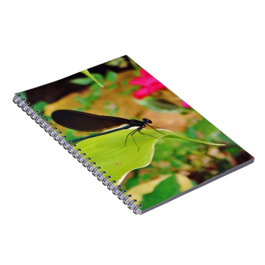 Damselfly en Roos Notitieboek (Rechterzijde)