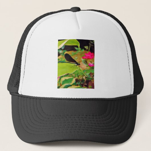 Damselfly en Roos Trucker Pet (Voorkant)