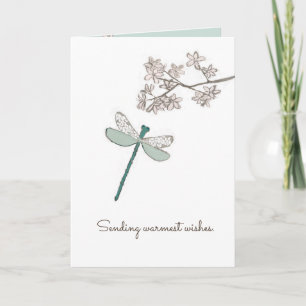 Damselfly Toute occasion Carte de voeux personnali