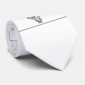 Dan Bilzerian's Goat Zeus Stropdas (Opgerold)