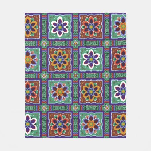 Dan-cheong. Traditionele Koreaanse tempelkunst.dan Fleece Deken (Voorkant)