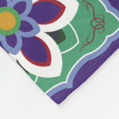 Dan-cheong. Traditionele Koreaanse tempelkunst.dan Fleece Deken (Hoek)