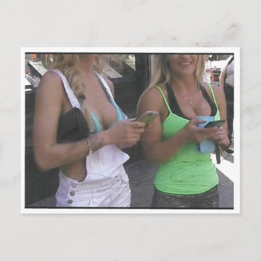 Dan Cilley Signature Briefkaart (Voorkant)