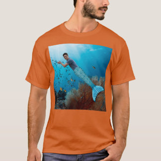 dan dan het mermaid - man t-shirt