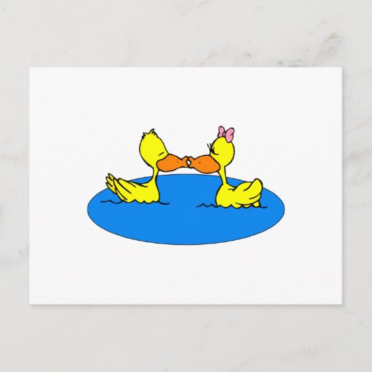 Dan & Din Duck Briefkaart (Voorkant)