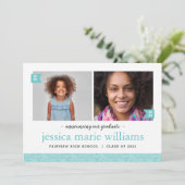 Dan en nu 2 Uitnodiging van de Partij van de Fotog (Staand voorkant)