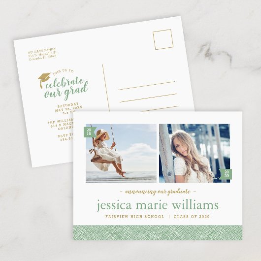 Dan en nu 2 Uitnodiging van de Partij van de Fotog