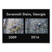 Dan en nu - Savannah Stairs, GA