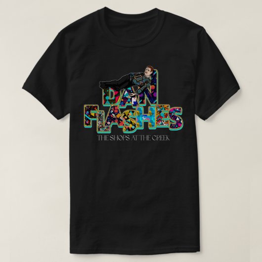 Dan Flashes T-shirt (Design voorkant)