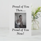 Dan...., groep van ... Uitnodiging (Staand voorkant)