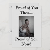 Dan...., groep van ... Uitnodiging (Voorkant / Achterkant)