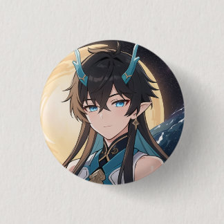 Dan Heng from HSR Ronde Button 3,2 Cm