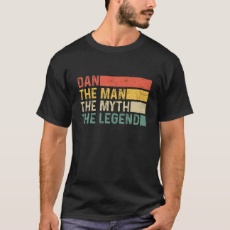 Dan Het Man De Mythe Het Legende  geschenk voor D T-shirt