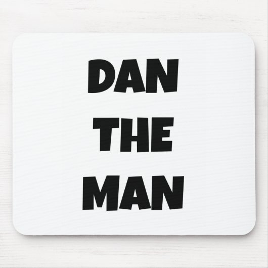 Dan het Man Muismat (Voorkant)