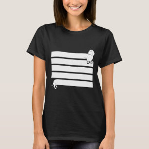 Dan is deze Dog Retro Dachshund ideaal voor u waar T-shirt