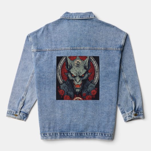 dan mumford Denim Jacket (Jean Jacket) (Verso)
