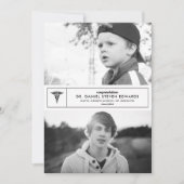 Dan & nu 2 Uitnodiging van het Afstuderen van de F (Voorkant)