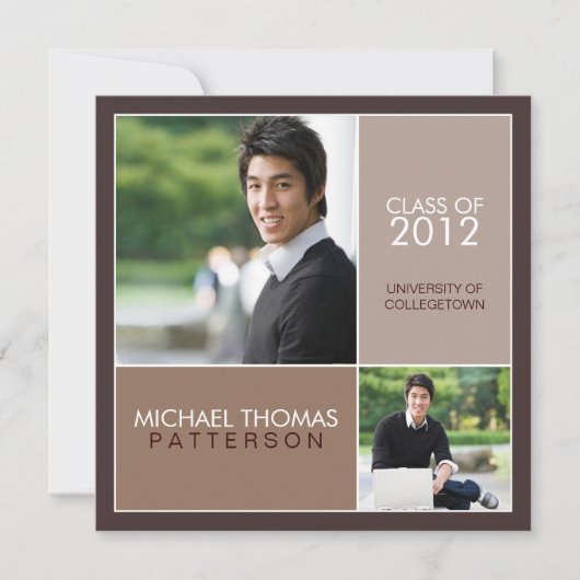 Dan nu de Moderne Uitnodiging van de Partij van de (Voorkant)