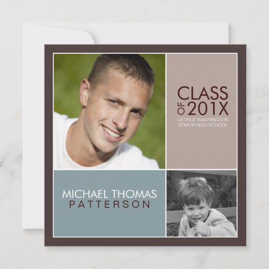 Dan nu de Moderne Uitnodiging van de Partij van de (Voorkant)