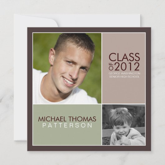 Dan nu de Moderne Uitnodiging van de Partij van de (Voorkant)