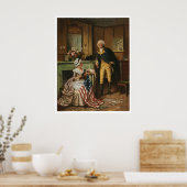 Dan nu en dan, Percy Moran, c1908 Poster (Keuken)