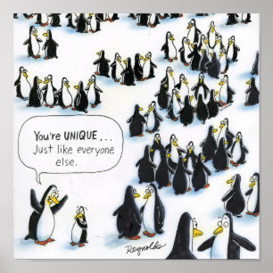 Dan Reynolds Poster Unique Penquin