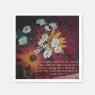 Dan zal uw licht doorbreken servet