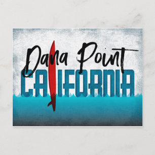 Dana Point Briefkaart California Surfboard