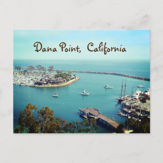 Dana Point California Briefkaart (Voorkant)