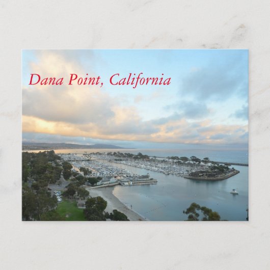 Dana Point California Briefkaart (Voorkant)