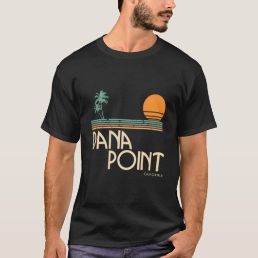 Dana Point California T-shirt (Voorkant)