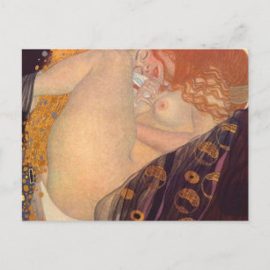 Danae Gustav Klimt Briefkaart