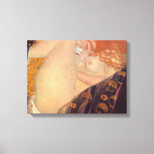 Danae Gustav Klimt Canvas Afdruk
