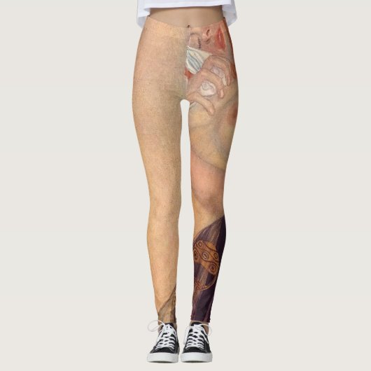 Danae Gustav Klimt Leggings (Voorkant)