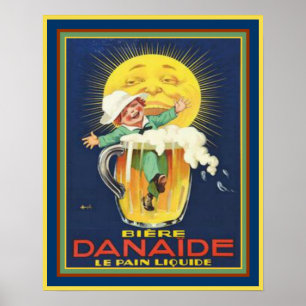 Danaide - Frans bier AD 16x20 Poster