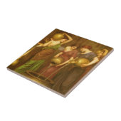 Danaides door John William Waterhouse Tegeltje (Zijkant)