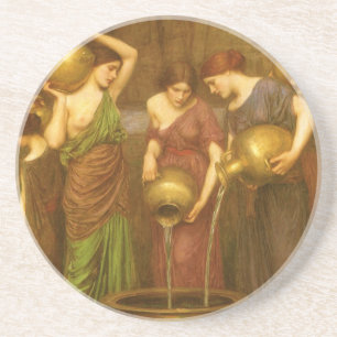 Danaides door John William Waterhouse Zandsteen Onderzetter
