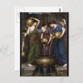 Danaides John William Waterhouse Briefkaart (Voorkant / Achterkant)