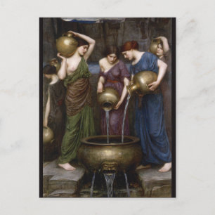 Danaides John William Waterhouse Briefkaart