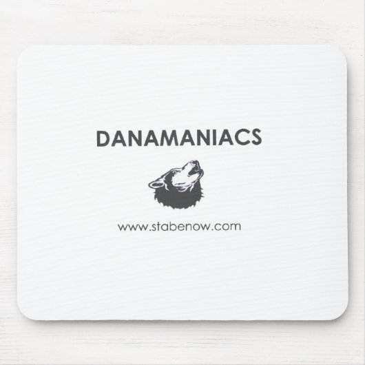 Danamaniacs Mousepad Muismat (Voorkant)