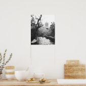 Danang Vietnam, Temple Uitzicht Marble Mountain Poster (Keuken)