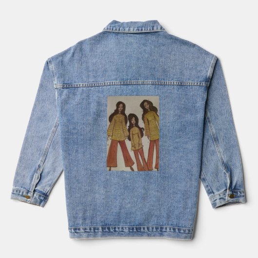 Dana's Dreams Jeans Jas Denim Jacket (Achterkant)