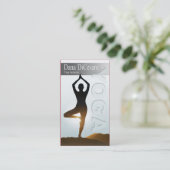 Dana's Vinyasa & Power Yoga Instructor Visitekaartje (Staand voorkant)