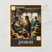 Danbury, Connecticut |  BRIEFKAART (Voorkant)